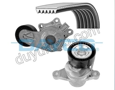 Alternatör Kayış Seti (Gergi Kütüklü) Kiti  1.4HDİ/1.6HDİ Euro5 2012-2016