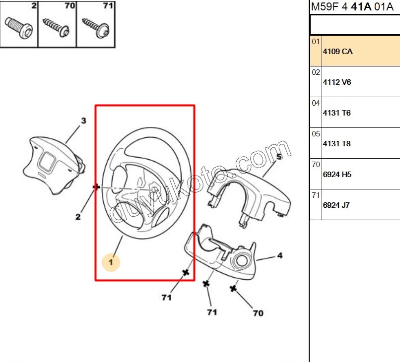 Direksiyon Simidi PRT2