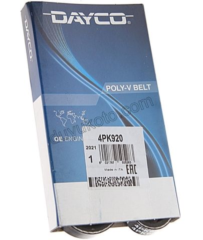 Direksiyon Pompası Kayışı 4PK0920 BXR3 2.2