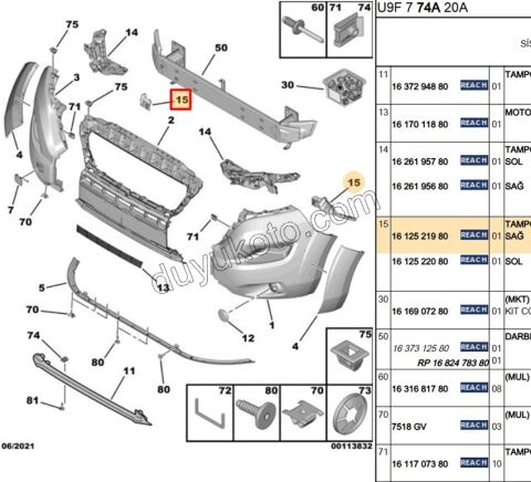 AYAK ON TAMPON R YAN KCK BXR3MQ