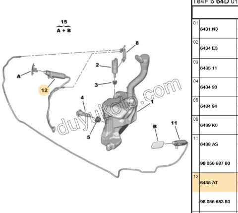 MOTOR FAR YIKAMA R P30081 9685172780R