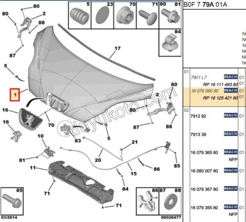 MOTOR KAPUTU P1071MQ