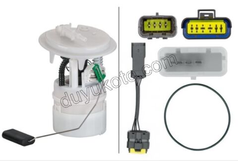 Benzin Pompası ve Şamandırası (Komple) P2081 P301 1.6VTi 120HP 1.6 THP KABLO+ TEK CIKIS