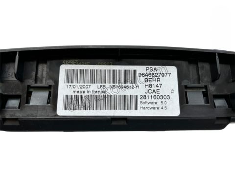PANEL KALORIFER KLIMA KUMANADA P307 DIJITAL Klimalı
