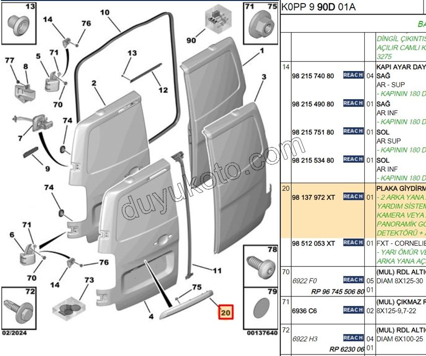 PLAKA UNITESI EXP4 2P AST+