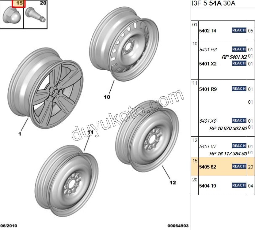 SOMUN BIJON P4007 P4008