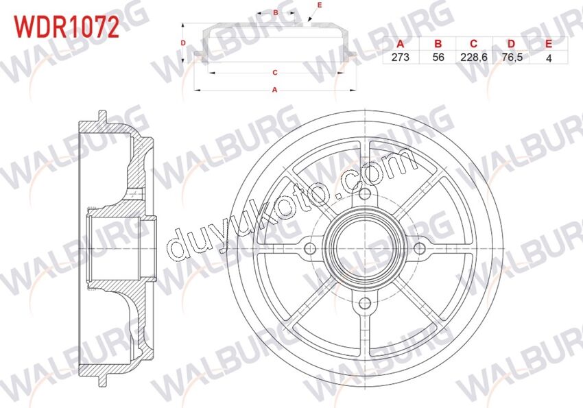 Arka Fren Kampanası P207 P207SW C33 Rulmansız ABS SENSOR+