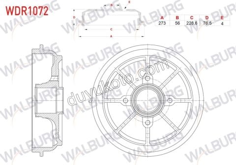 Arka Fren Kampanası P207 P207SW C33 Rulmansız ABS SENSOR+