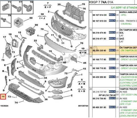 Ön Tampon Deflektörü CMBE