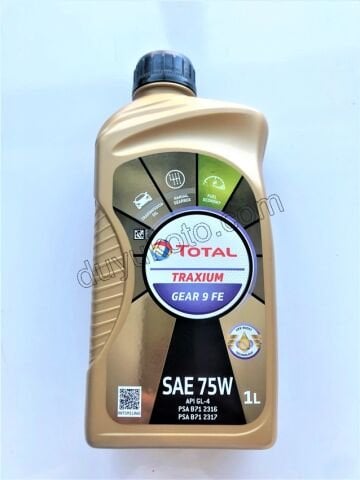 TRAXIUM GEAR 9 FE SAE75W 
Peugeot Cıtroen Manuel Şanzıman Yağı 75W80 0,9 Lt ( Tüm Düz vitesli araçlar.)