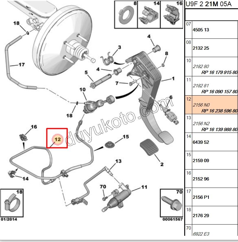 Debriyaj Alt Üst Merkezi Arasında ki Boru   BXR3
