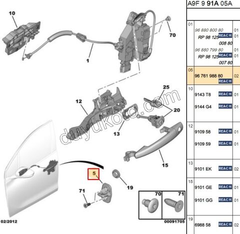 KARSILIK ON KAPI KILIT P2081