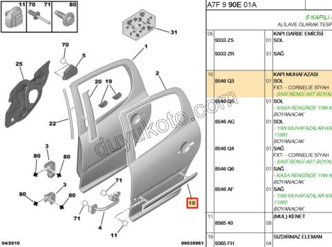 CITA SUS ARKA KAPI L P207