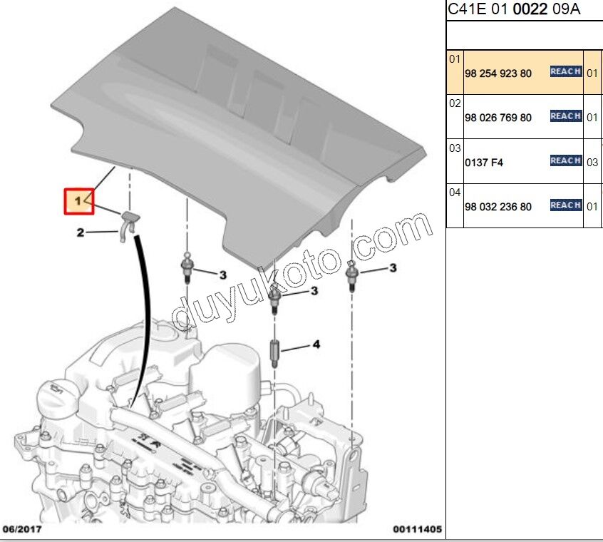 KAPAK KULBUTOR 1.5HDİ Euro6 PLASTIK
