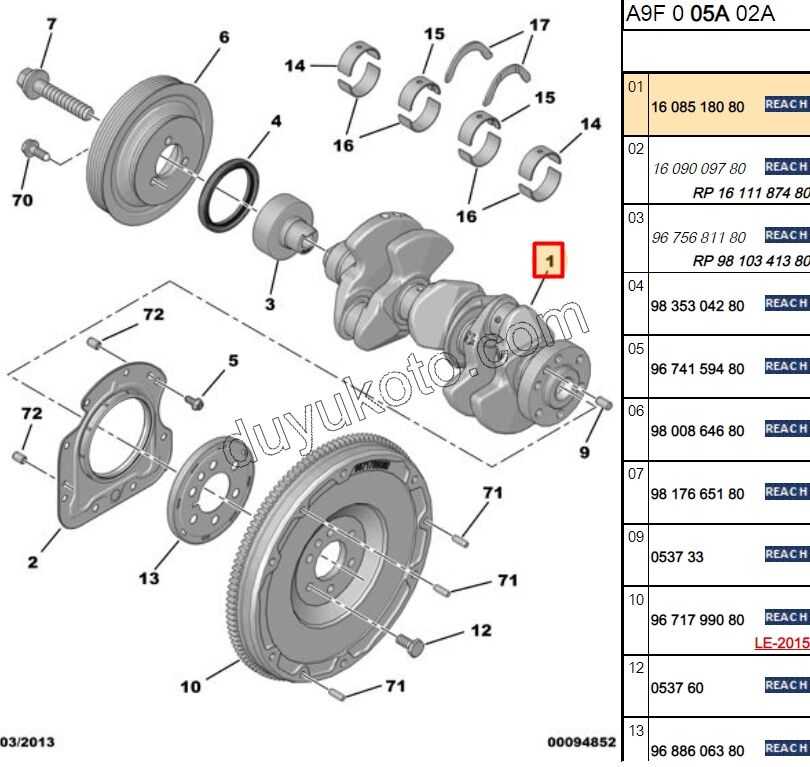 Krank Mili 1.0CC 1.0CC