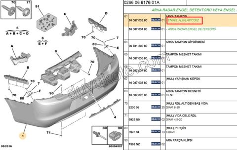 TAMPON ARKA CELY1 CELYMQ AST+