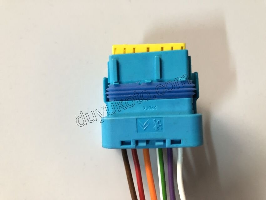 SOKET 6PIN SIGMA SAMANDIRA+DEBIMETRE+MAP SENSOR 6569.Q9 6541.LR 1920.EK