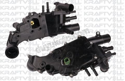 Termostat (KOMPLE) Gövdeli DW10 8V PRT P406 P307 9641338680