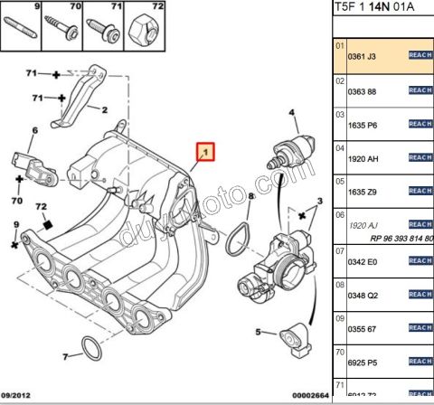 MANIFOLD EMME PLASTIK TU3JP