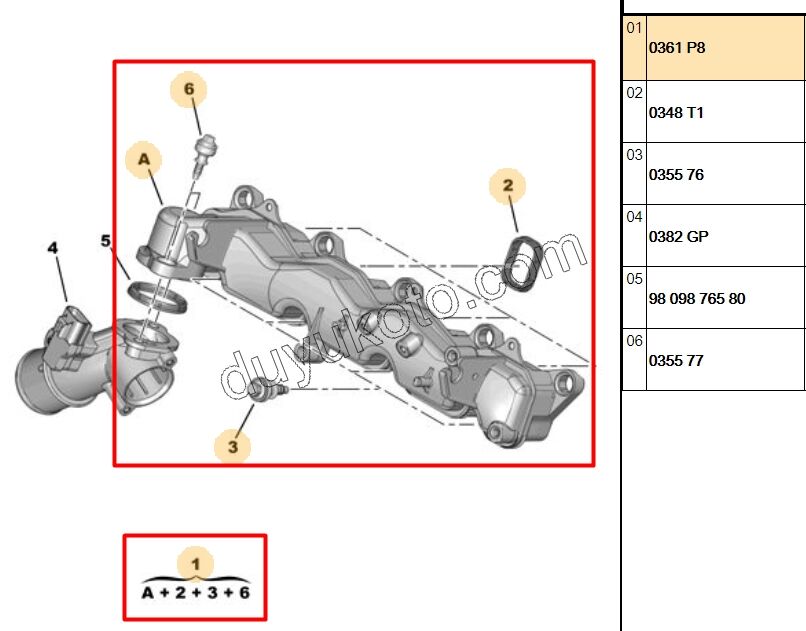 MANIFOLD EMME BXR3 2.2