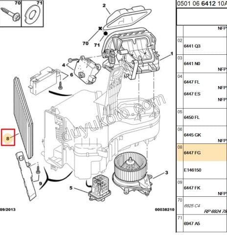 Polen Filtresi XS2 İnce Uzun
