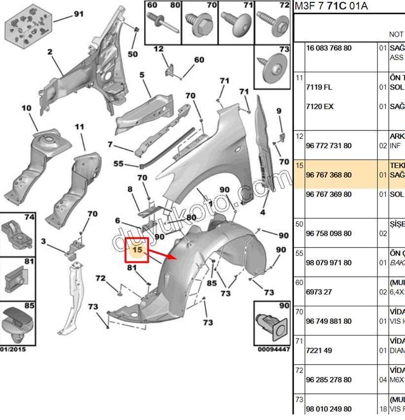 DAVLUMBAZ ON R P301 CELY