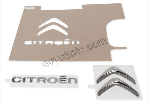 YAZI BAGAJ CITROEN + LOGO JY4 2P