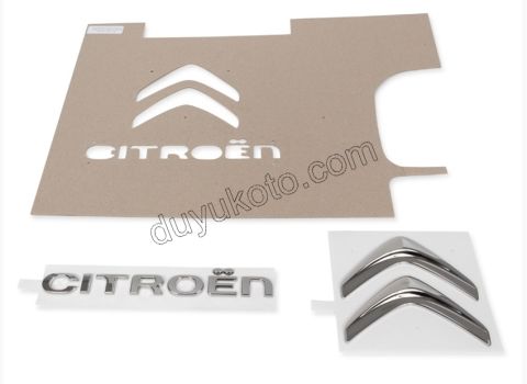 YAZI BAGAJ CITROEN + LOGO JY4 2P