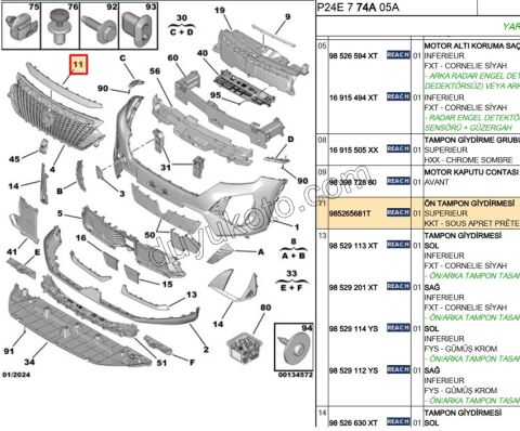 CITA ON PANJUR UST P20082MQ 3LED