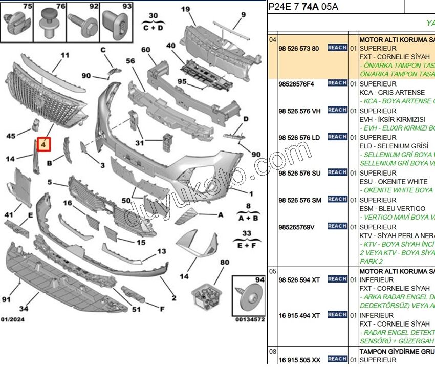 PANJUR ON P20082MQ ARMA YOK 3LED CORNELIE SIYAH