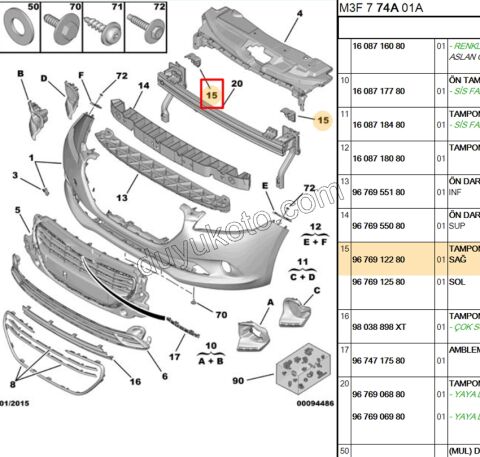 SAC AYAK ON TAMPON UST KULAK R P301