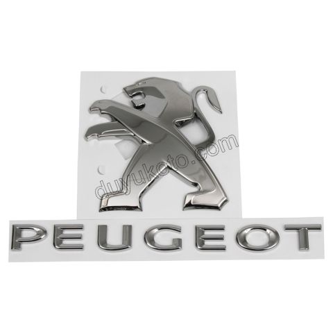 ARMA ASLAN + PEUGEOT YAZI BAGAJ KAPAK P3082