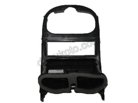 Peugeot 206 Kalorifer Hava Izgarası Orta Difizör (Çerçeveli) Siyah