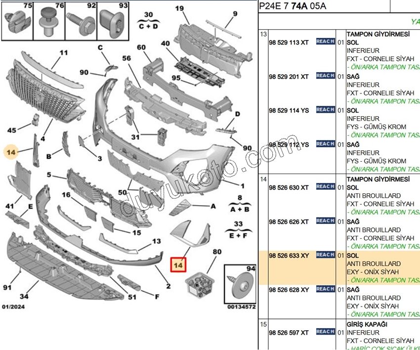 CERCEVE ON TAMPON 3LED L P20082MQ ONIX SIYAH