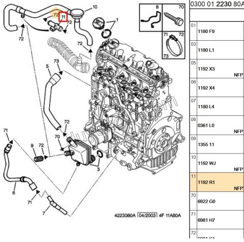 REZISTANS SENSOR HAVA ISITICI BXR2