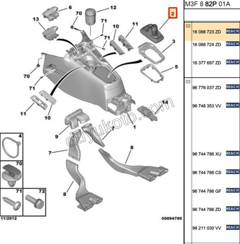Vites Kolu Körüğü P301