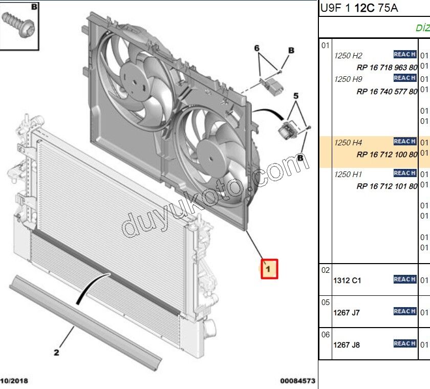 Fan Motoru BXR3