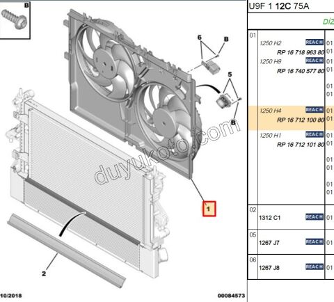 Fan Motoru BXR3