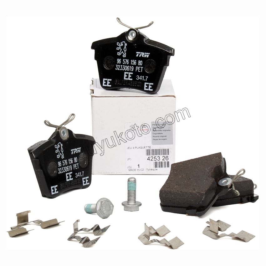 Fren Balatası Arka Tk P407 C53 P607