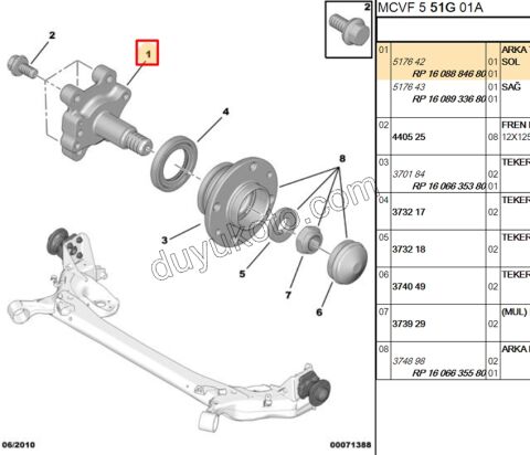 Arka Sol Dingil Mili  PBP