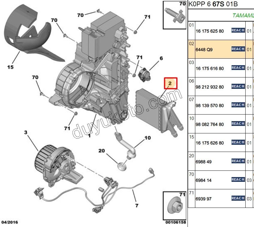 Kalorifer Radyatörü UFAK TIP EXP3 SCD3