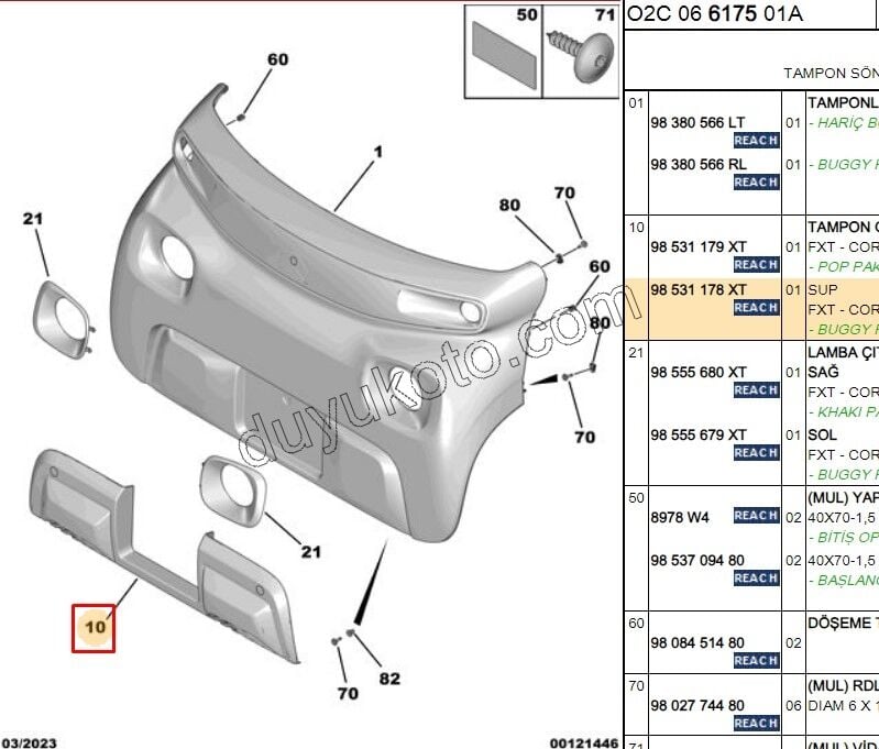 CITA SUS ON TAMPON AMI BUGY