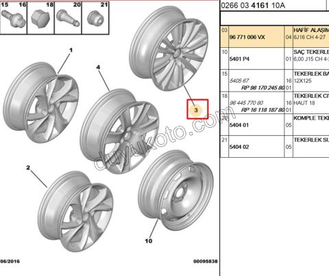 Çelik Jant CELY1 16INC BOSTON