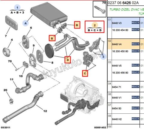 BORU KALORIFER RADYATOR TK C33 CCT DS3 RAD
