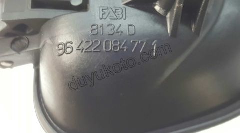 Sol Sürgülü Kapı İç Açma Kolu YM PRT2 2006>