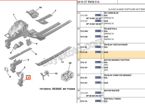 SASE UCU R ON PRT3 KOMPLE