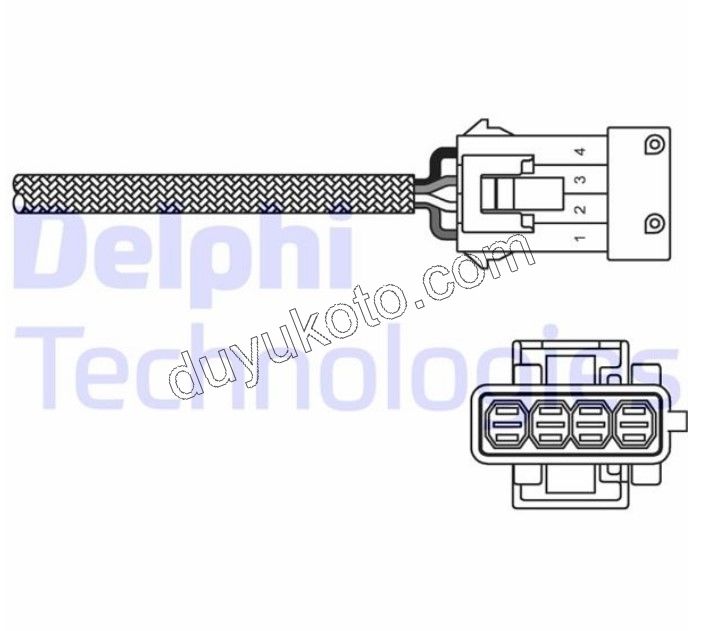 LAMBDA SENSOR UST ET3J4 40CM YESIL