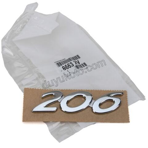 YAZI 206 P206 KROM