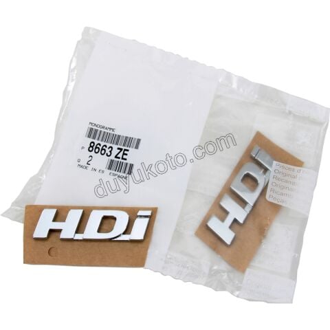 YAZI HDI KROM PRT2 1P 2P P206 P207 P307 P406