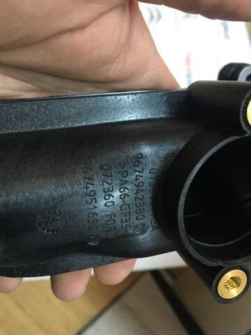 BORU DOZOR UST 1.6HDİ Euro5 P3081 9674942380 FRD
